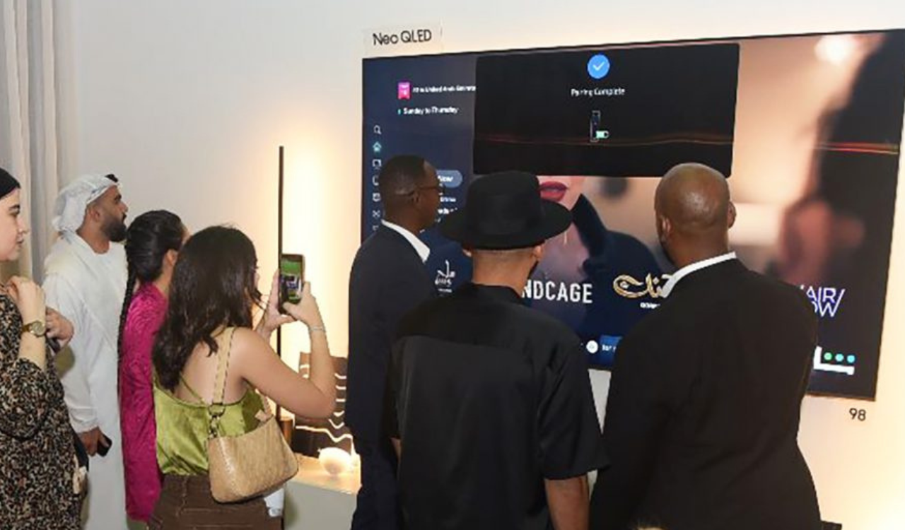 Samsung installed premium TVs in Nikki Beach Resort in Dubai, UAE (1)