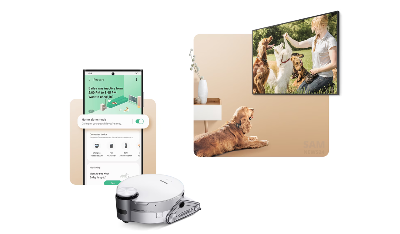Samsung opened Pet Care Store on its official site