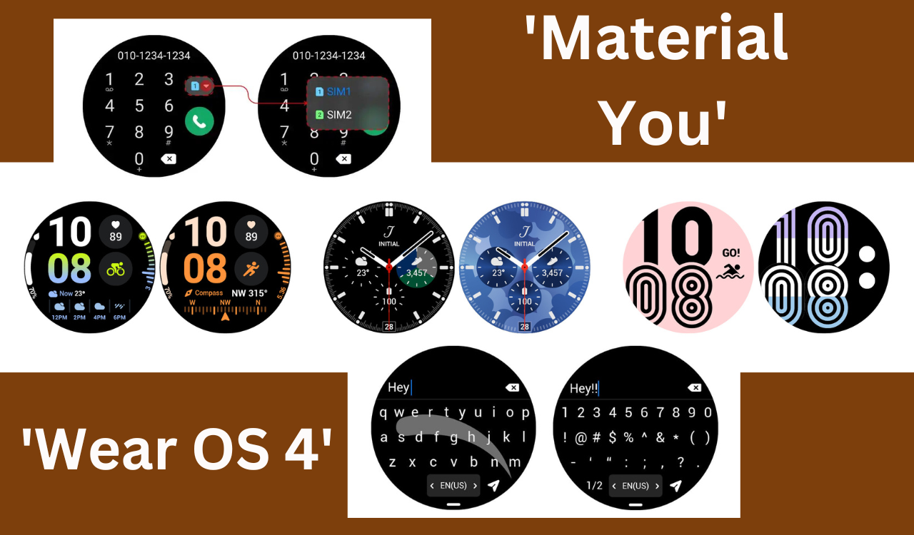 Wear OS 4 with Material You to give a new look