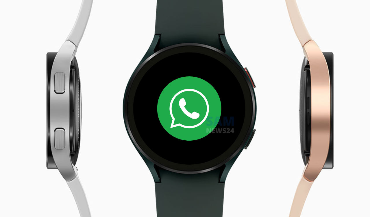 WhatsApp is now compatible with Samsung Galaxy Watch 4 and 5