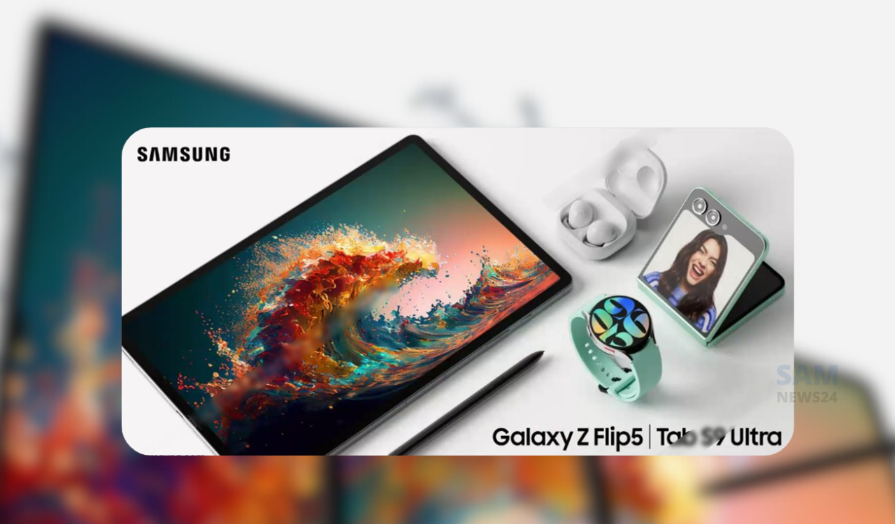 Galaxy Z Flip 5, Fold 5, Watch 6 and Tab S9 colors