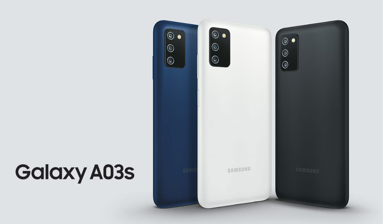 Samsung Galaxy A03s update
