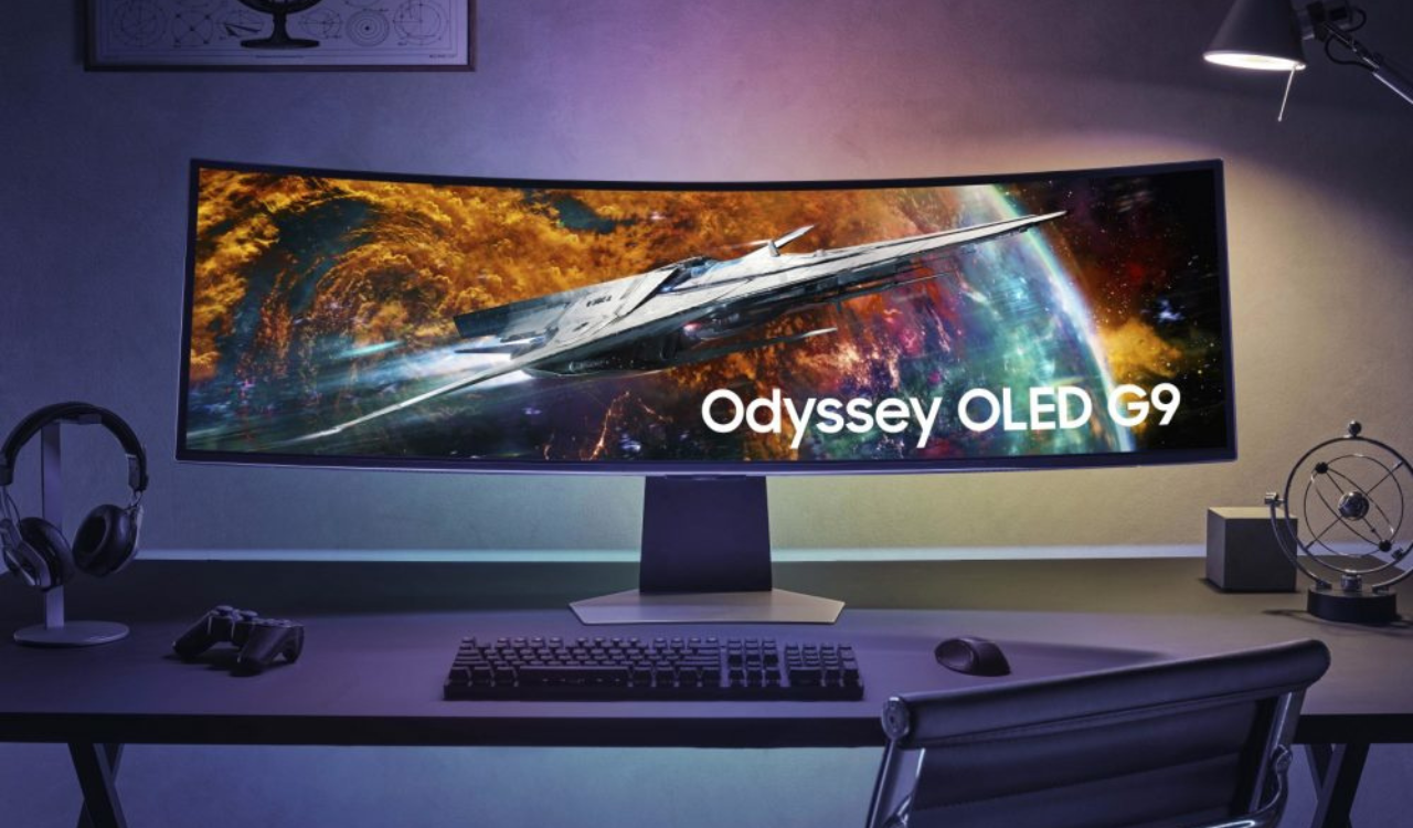 Samsung launches gaming monitor 'Odyssey OLED G9' 