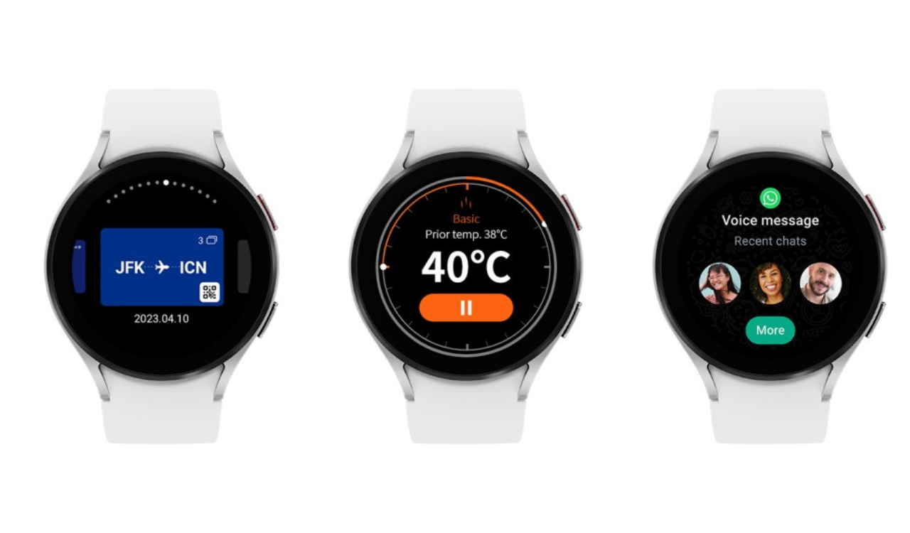 Galaxy Watch to get Samsung Wallet, Thermo Check and WhatsApp