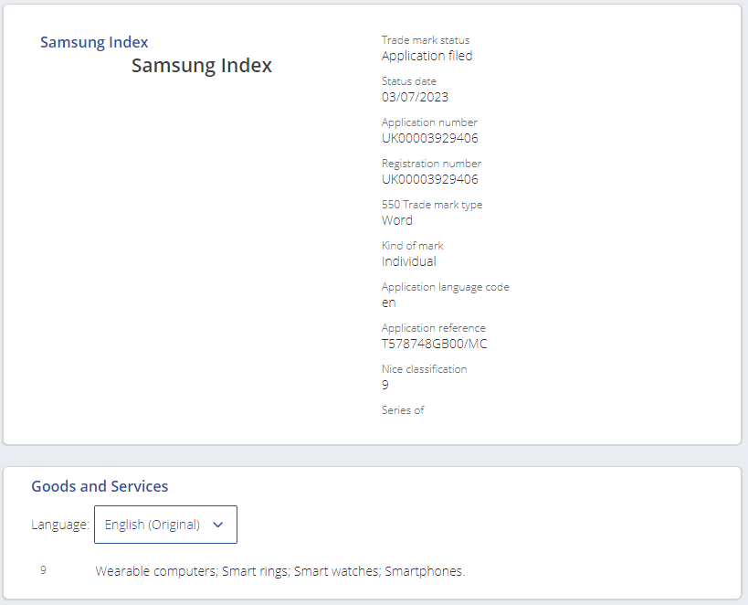 Samsung Index