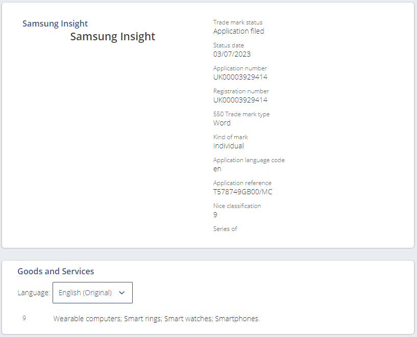 Samsung Insight