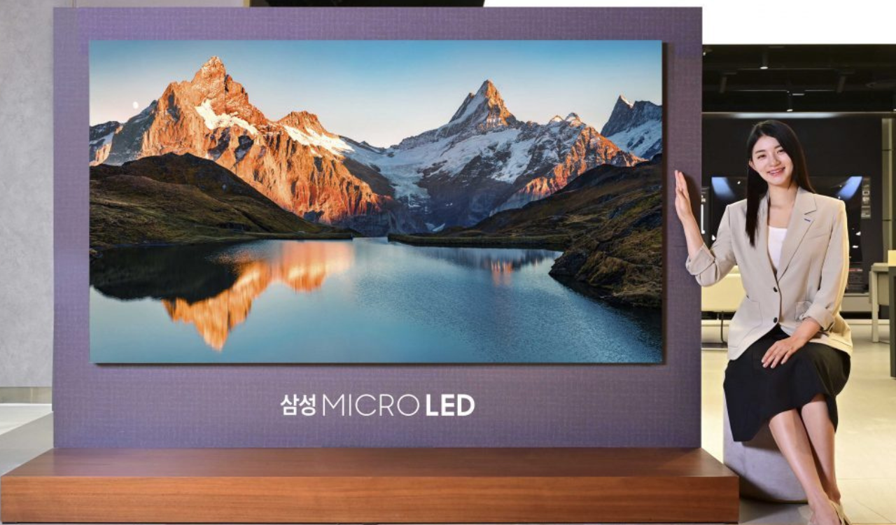 Samsung launches 89-inch Micro LED in Korea