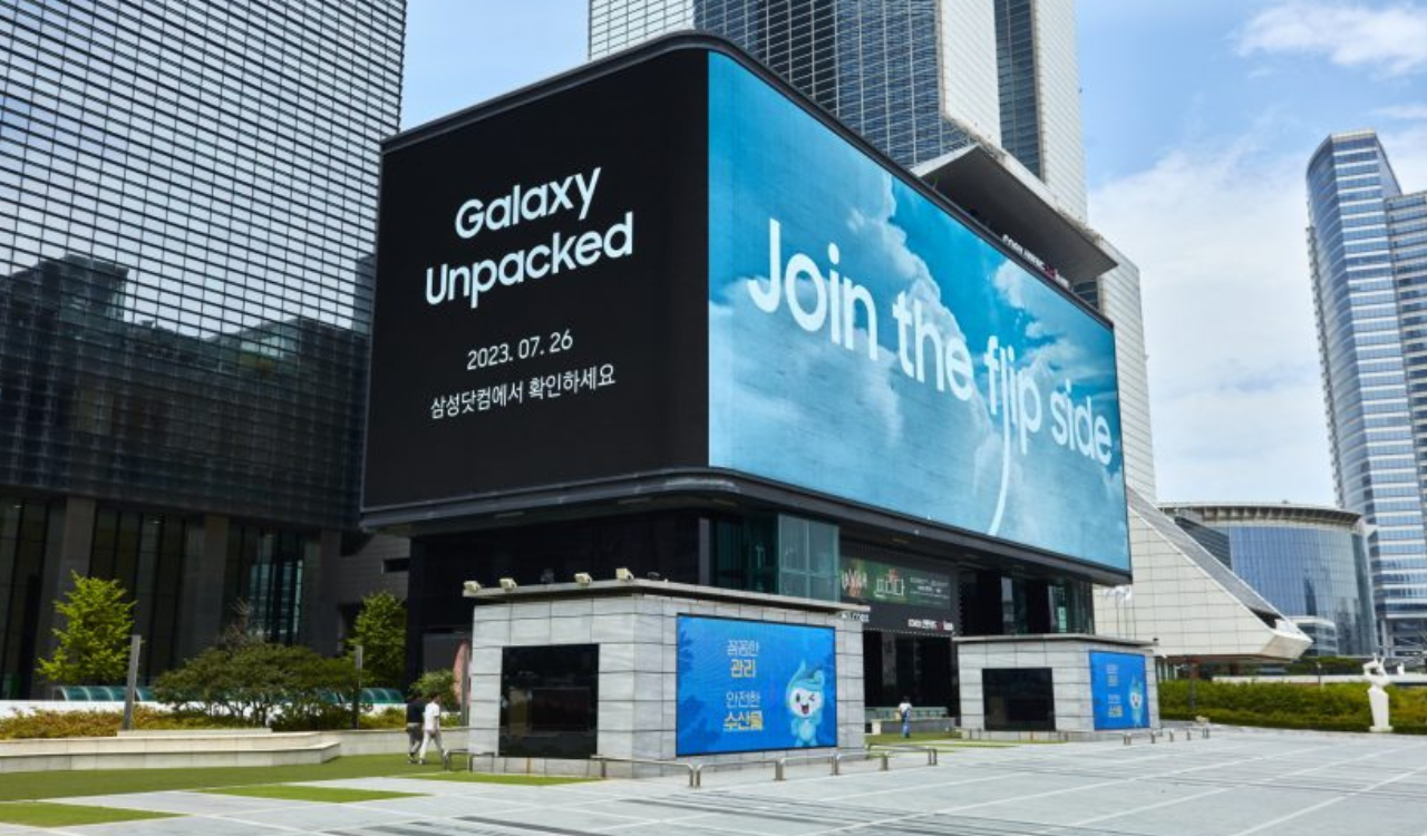 Samsung started outdoor advertising for July 2023 Unpacked Event (1)