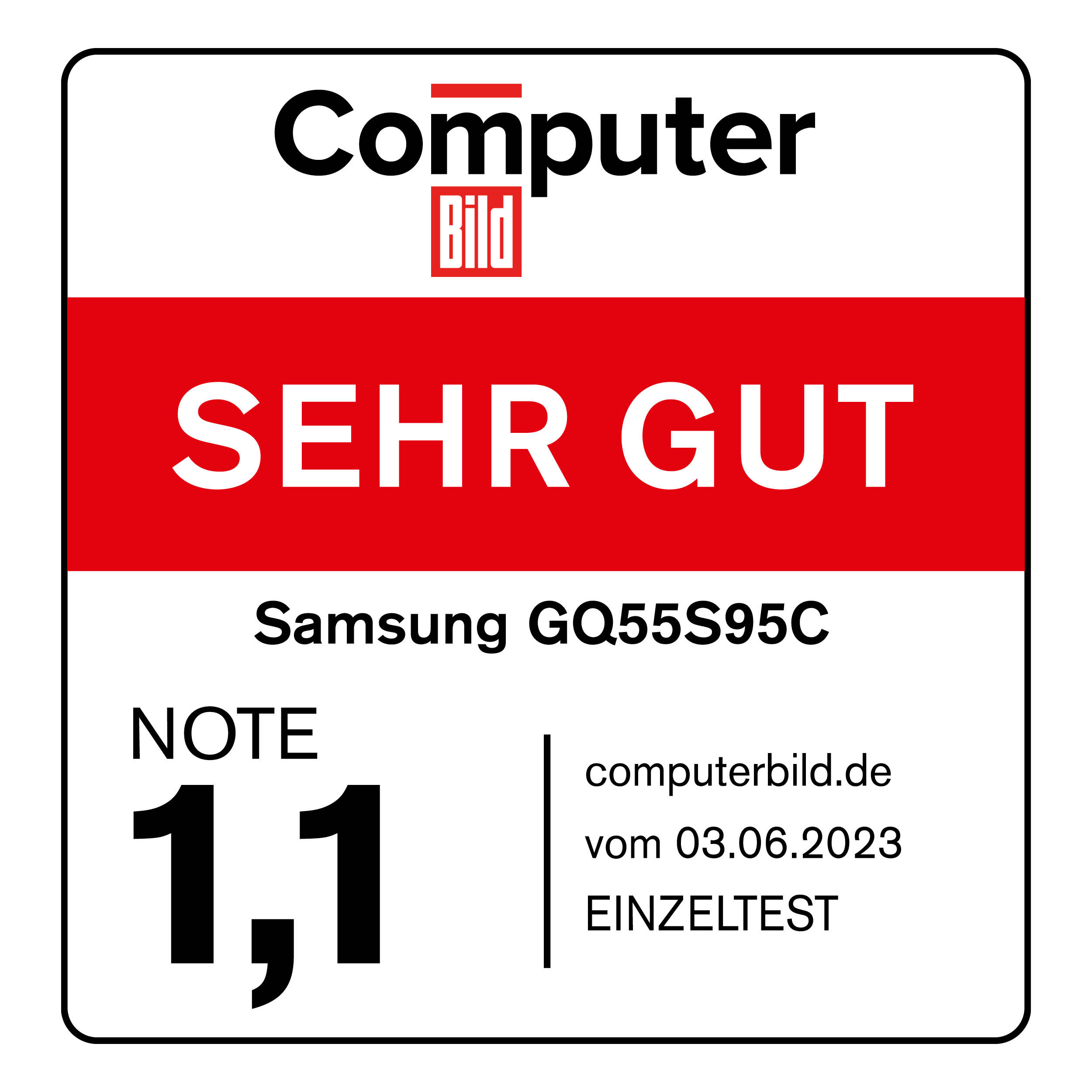 120853_Computer_Bild_sehr_gut_Samsung_GQ55S95C_06_2023_mitAngaben