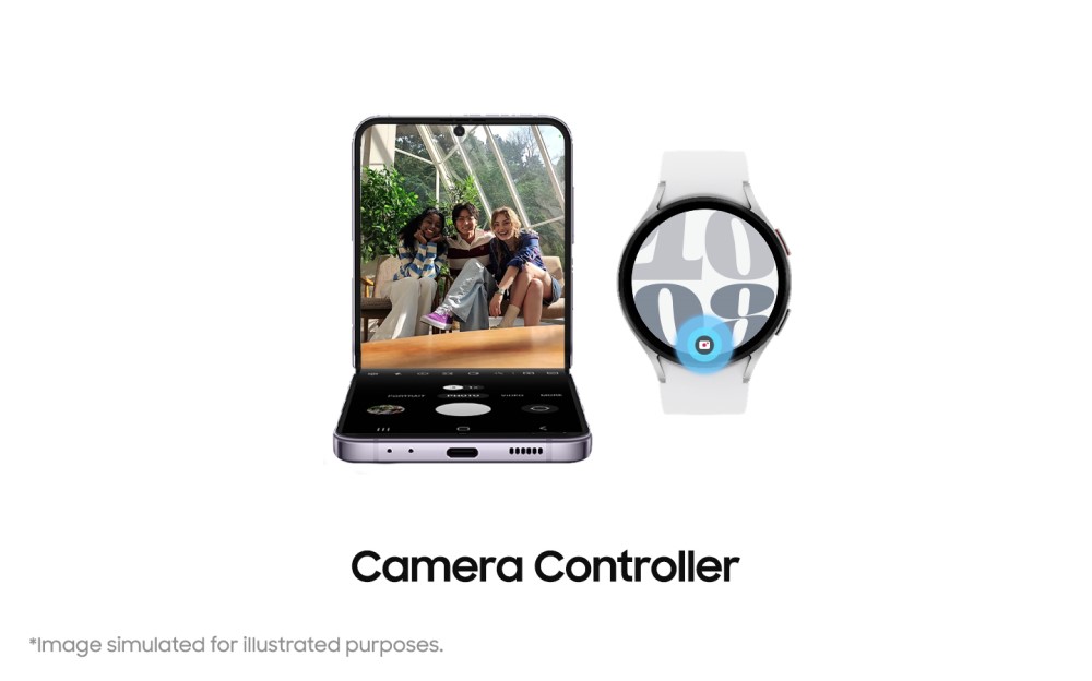 Camera Controller Samsung One UI feature
