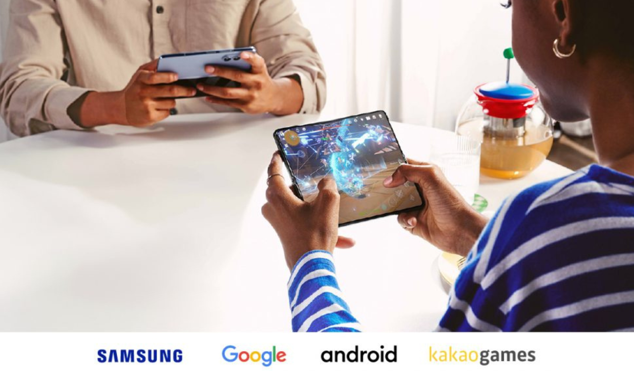 Samsung teamed up with Google and Kakao Games to provide Ares game experience