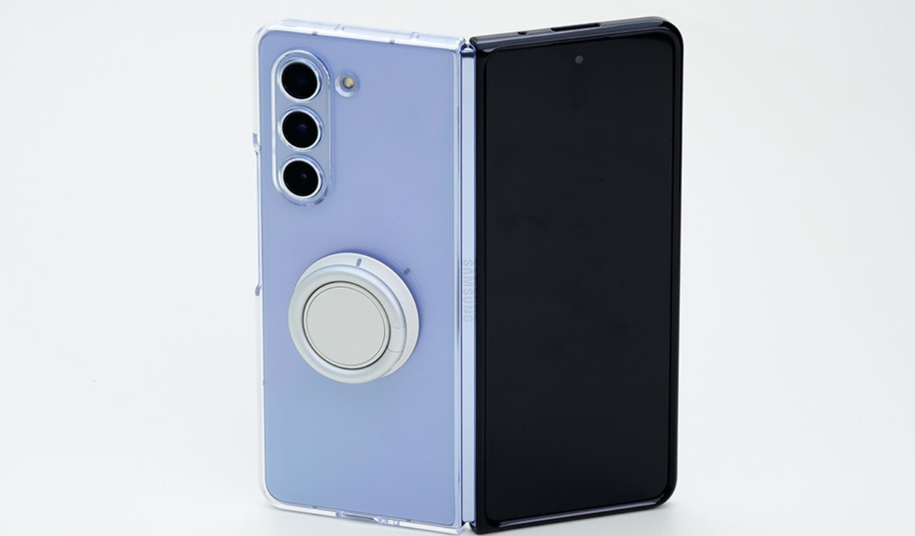 Galaxy Z Fold5 Clear Gadget Case