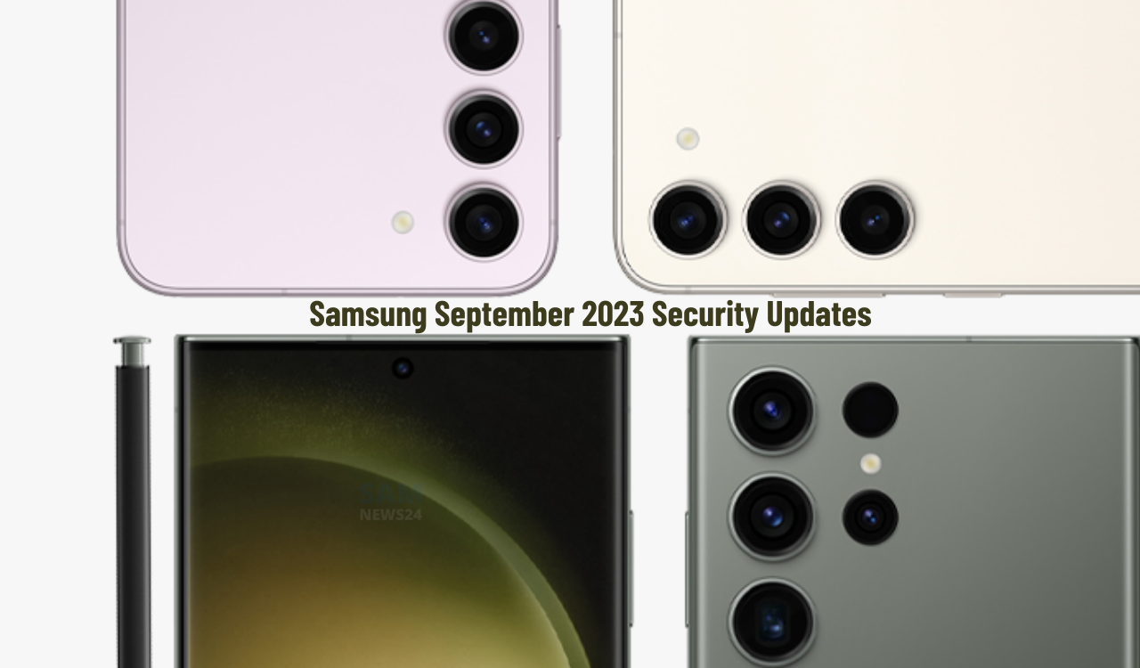 Samsung September 2023 Security Updates