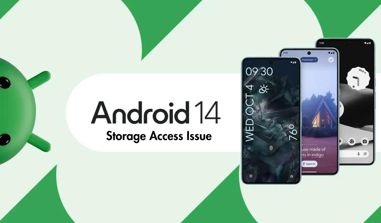 Android 14 Storage Access Issue