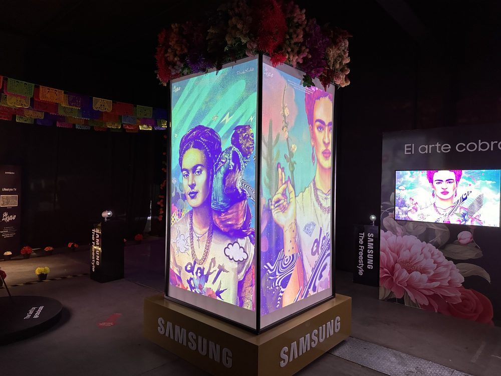 Samsung announced an immersive experience in honor of the iconic artist Frida Kahlo