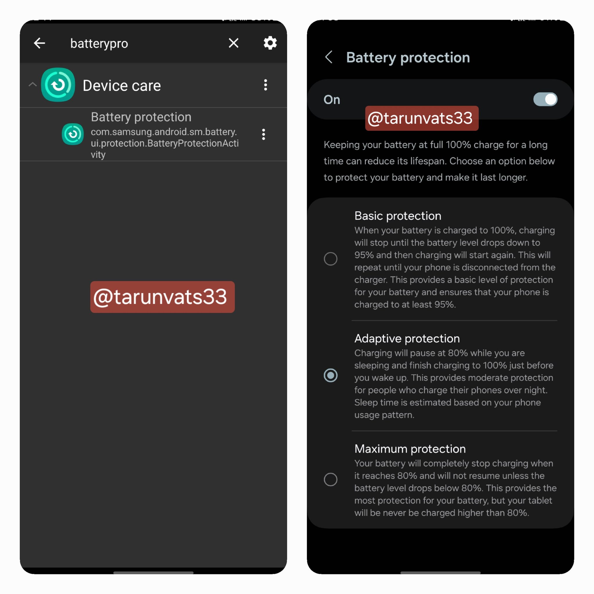 Battery life protection coming to One UI 6.0