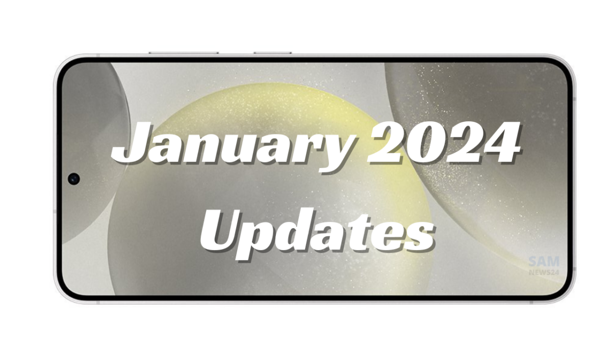 January 2024 One UI Samsung Updates