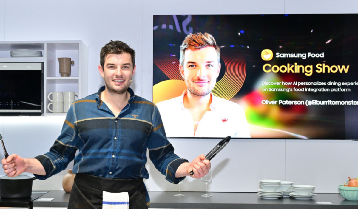 Samsung Food AI show by Oliver