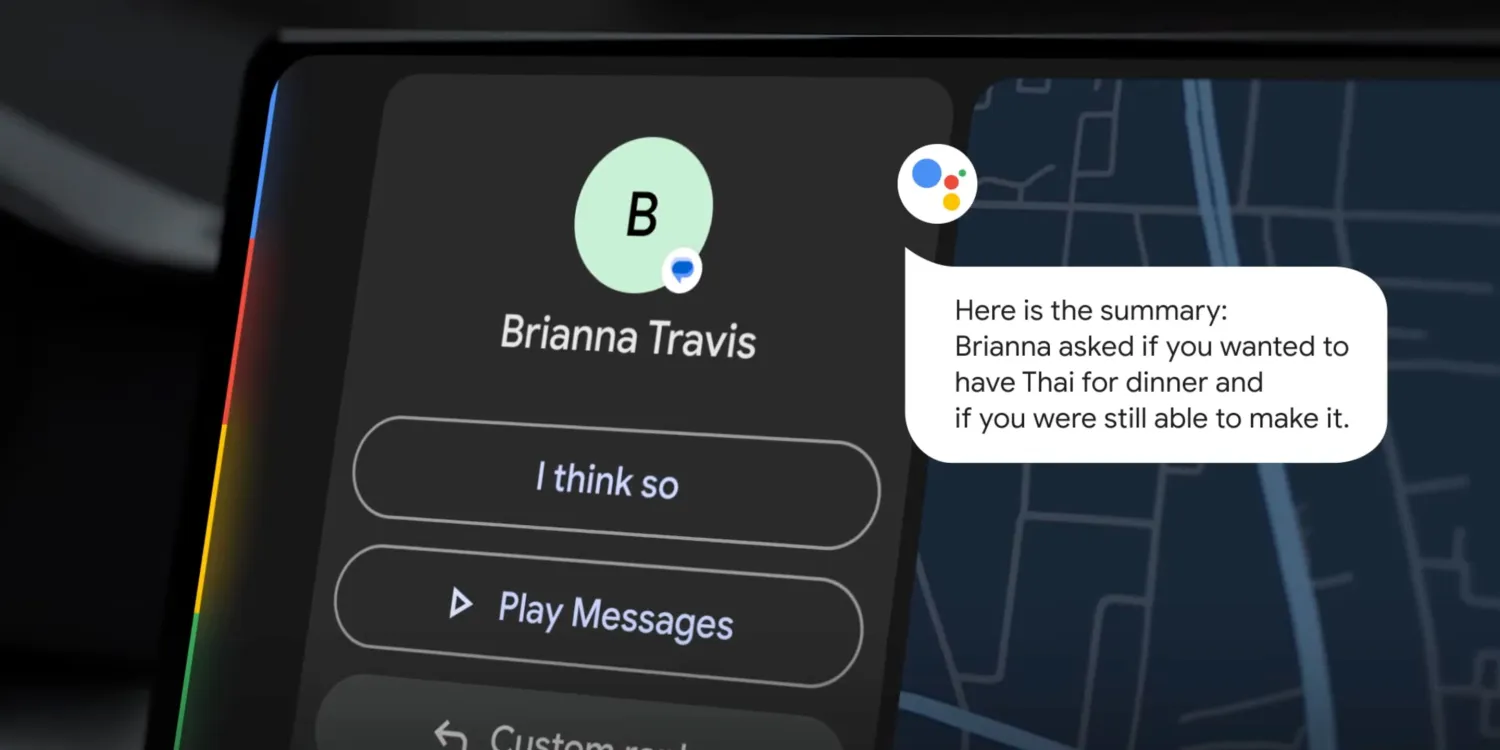Android Auto AI message summaries work