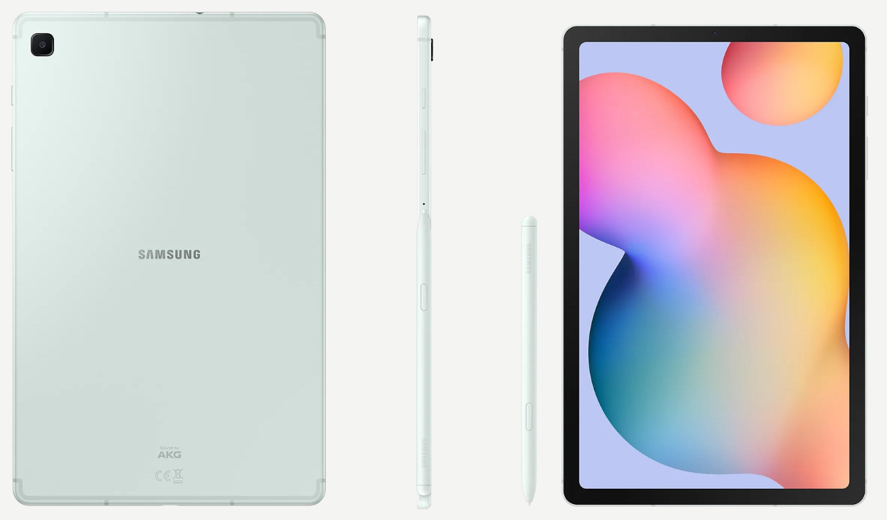Samsung Galaxy Tab S6 Lite (2024) mint color