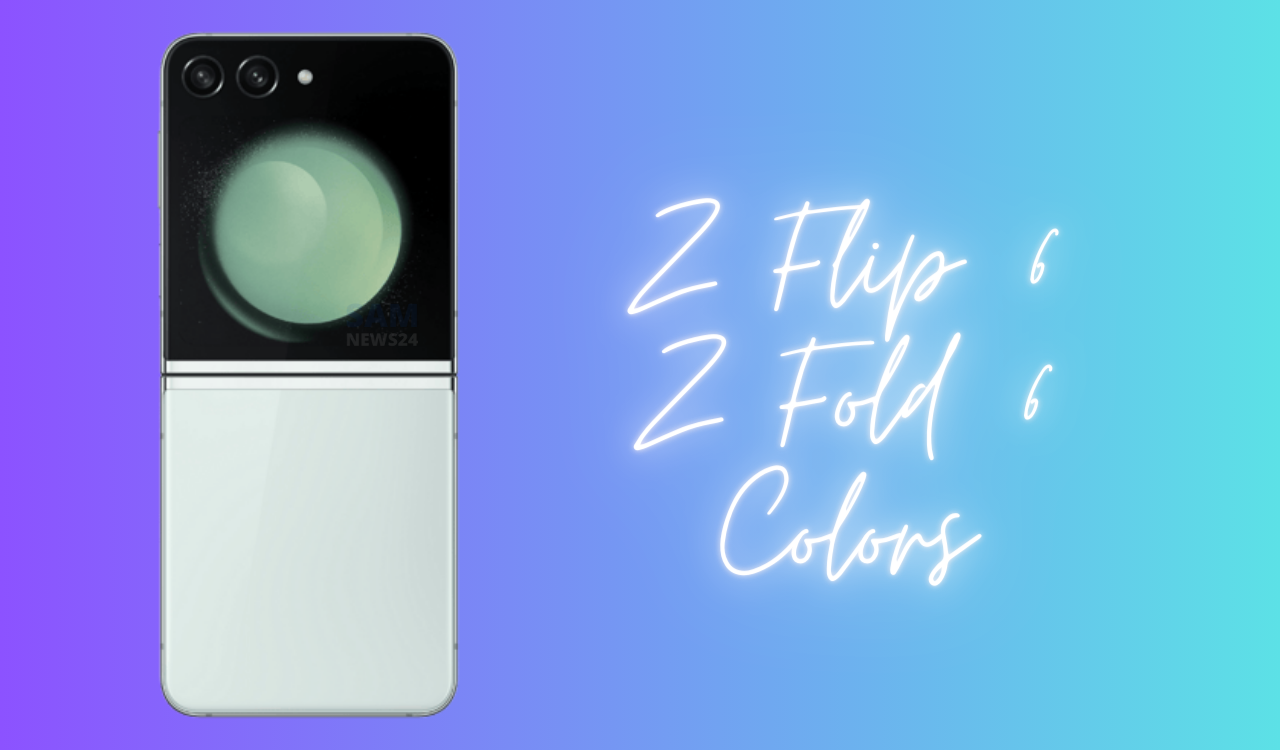 Z Flip 6 colors